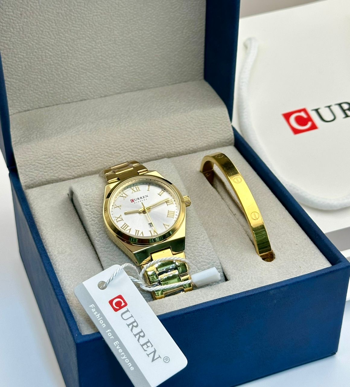 CURREN BLANCHE ET BRACELET  - photo 2