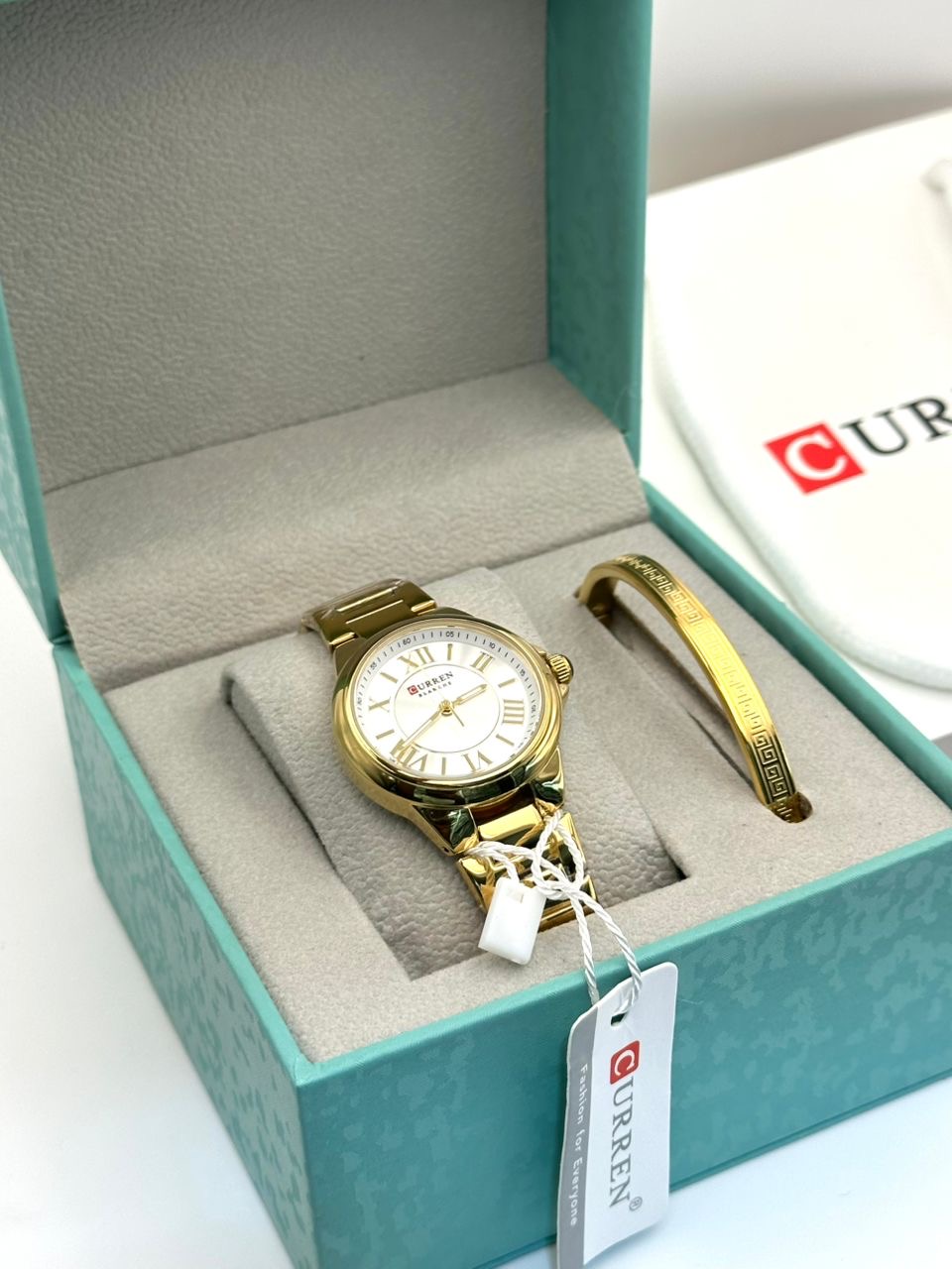 CURREN BLANCHE ET BRACELET  - photo 3