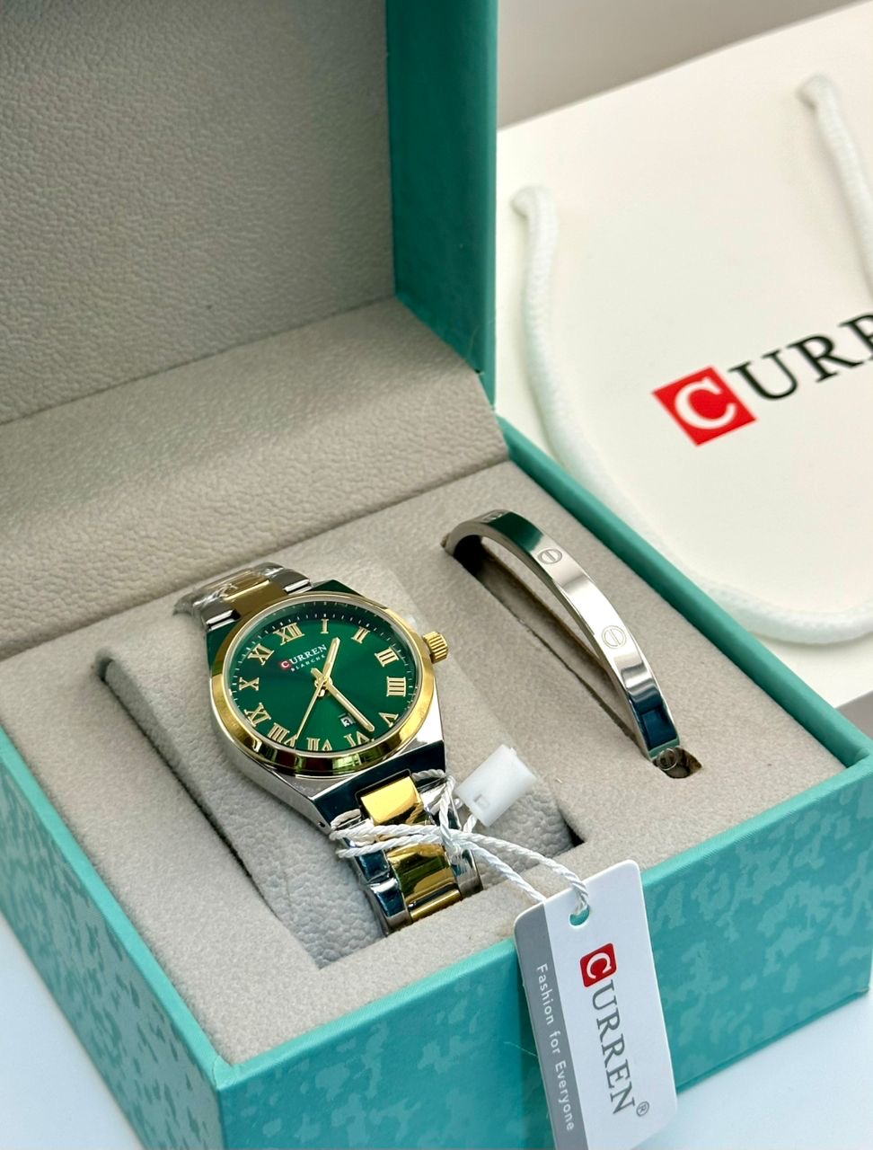 CURREN BLANCHE ET BRACELET  - photo 4