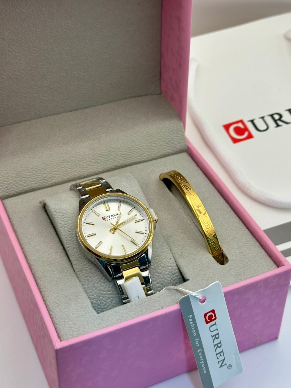CURREN BLANCHE ET BRACELET  - photo 5