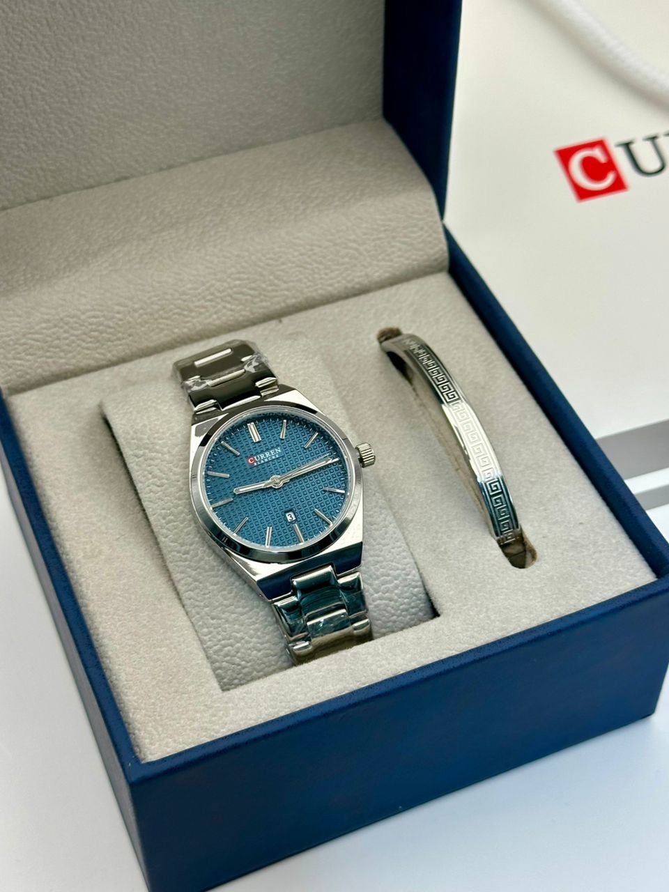 CURREN BLANCHE ET BRACELET  - photo 7